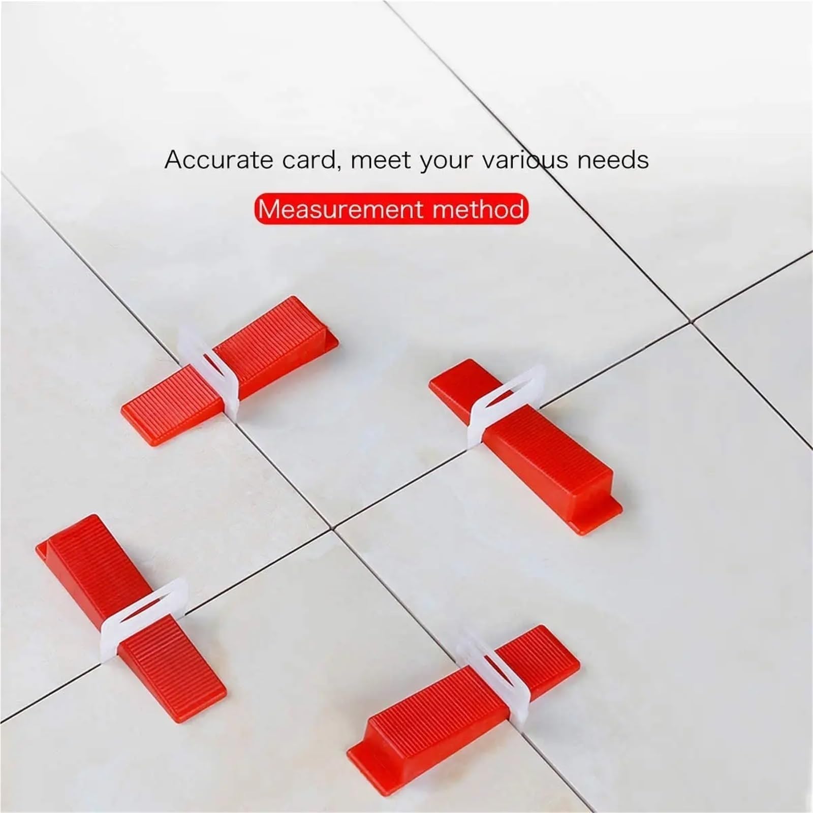 Kit de nivelación azulejos (501 piezas) con 400 clips espaciadores, 100 cuñas y 1 alicate para paredes(1.50MM)