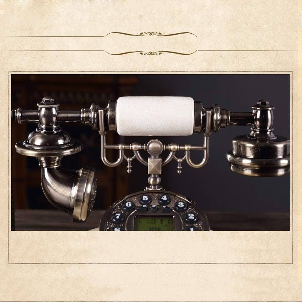 Telephone Antique Fixed Telephone High-end Luxury Home Retro Wired Landline Telephone for Home Hotel Home Decoration