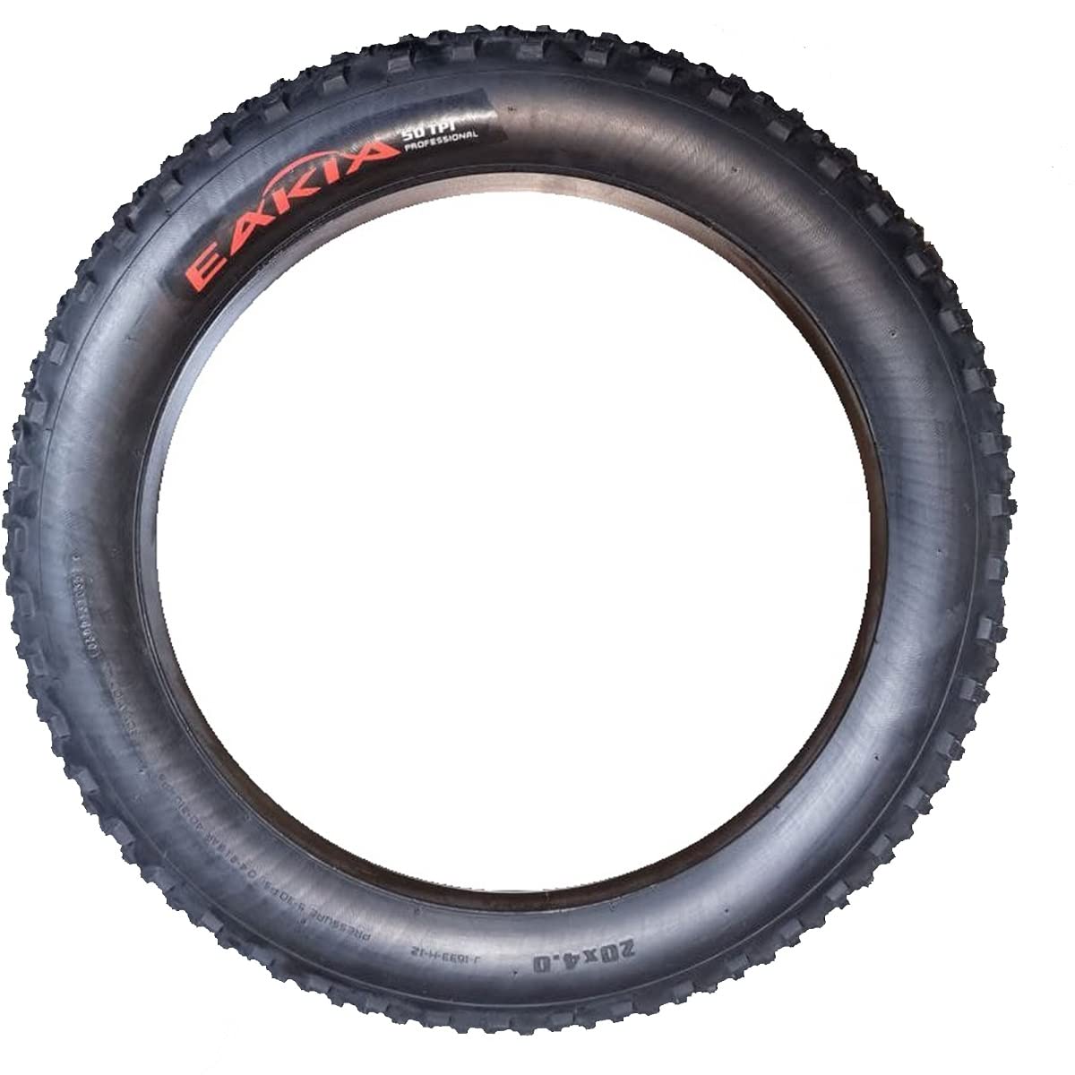 CICLI PUZONE Pneumatico COPERTONE COPERTURE EAKIA Bici Bicicletta Fat Bike ELETTRICA 20 x 4.0 Nero