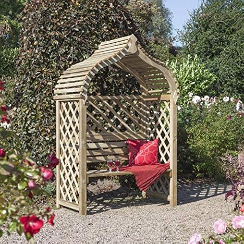 Jaipur Arbour Pressure Treated Wooden Double Seat Cover