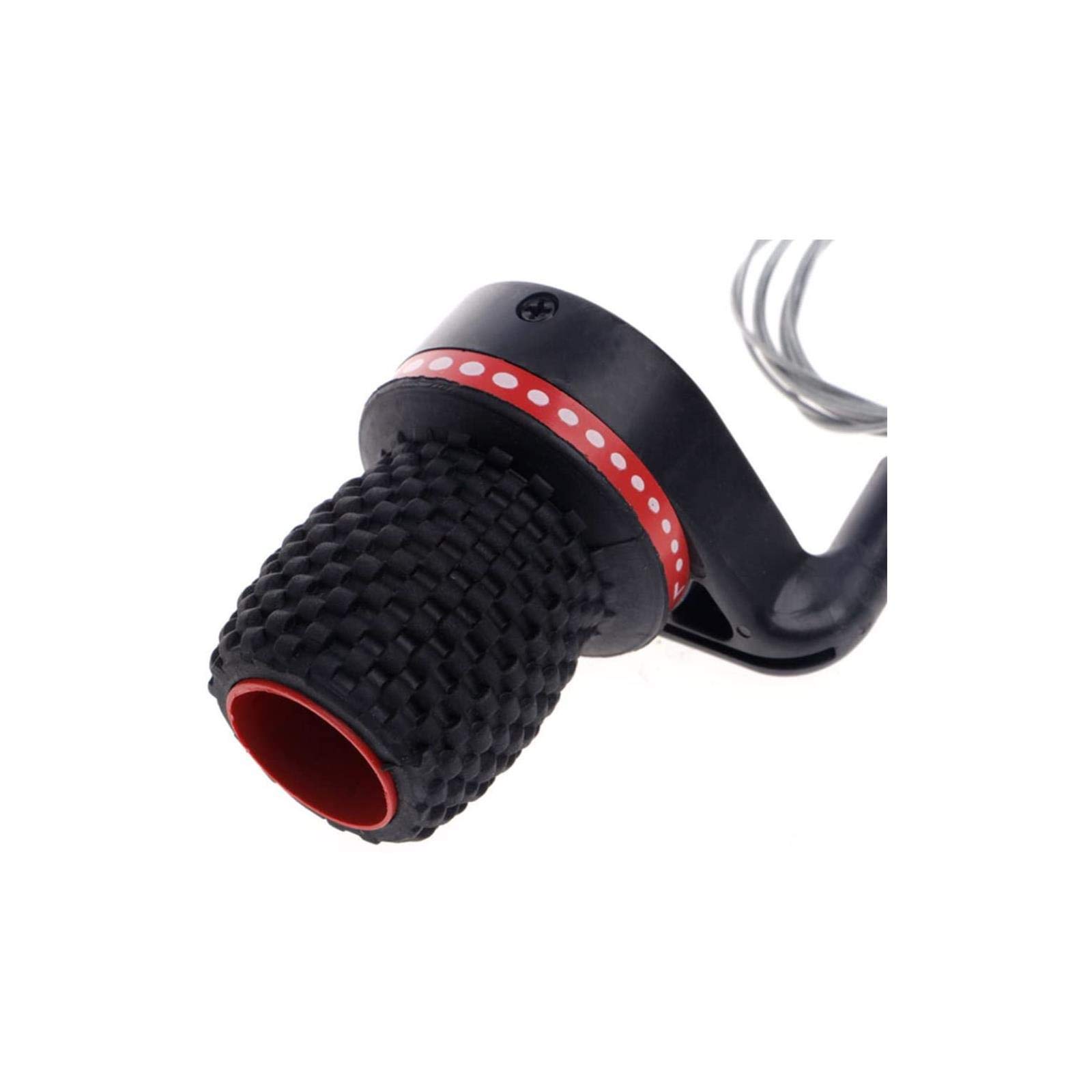 Set di 2 manopole del cambio, per mountain bike, cambio di velocità, cambio di velocità, cambio retromarcia e deragliatore per bicicletta 18/21 velocità