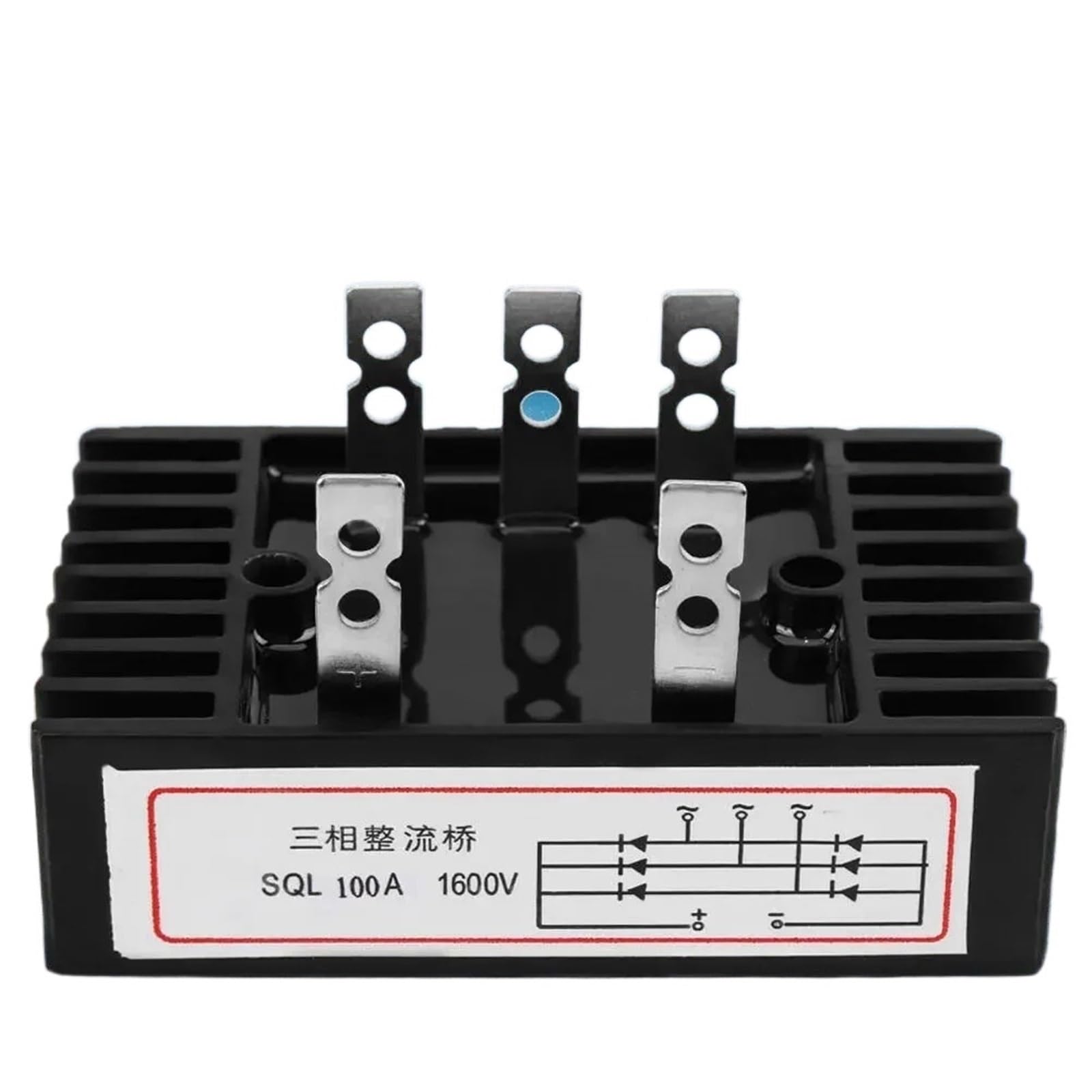 1 pz Raddrizzatore a ponte for esterni - 40-160 Diodo nero a onda intera in silicio 1 PZ 100A 1600 V