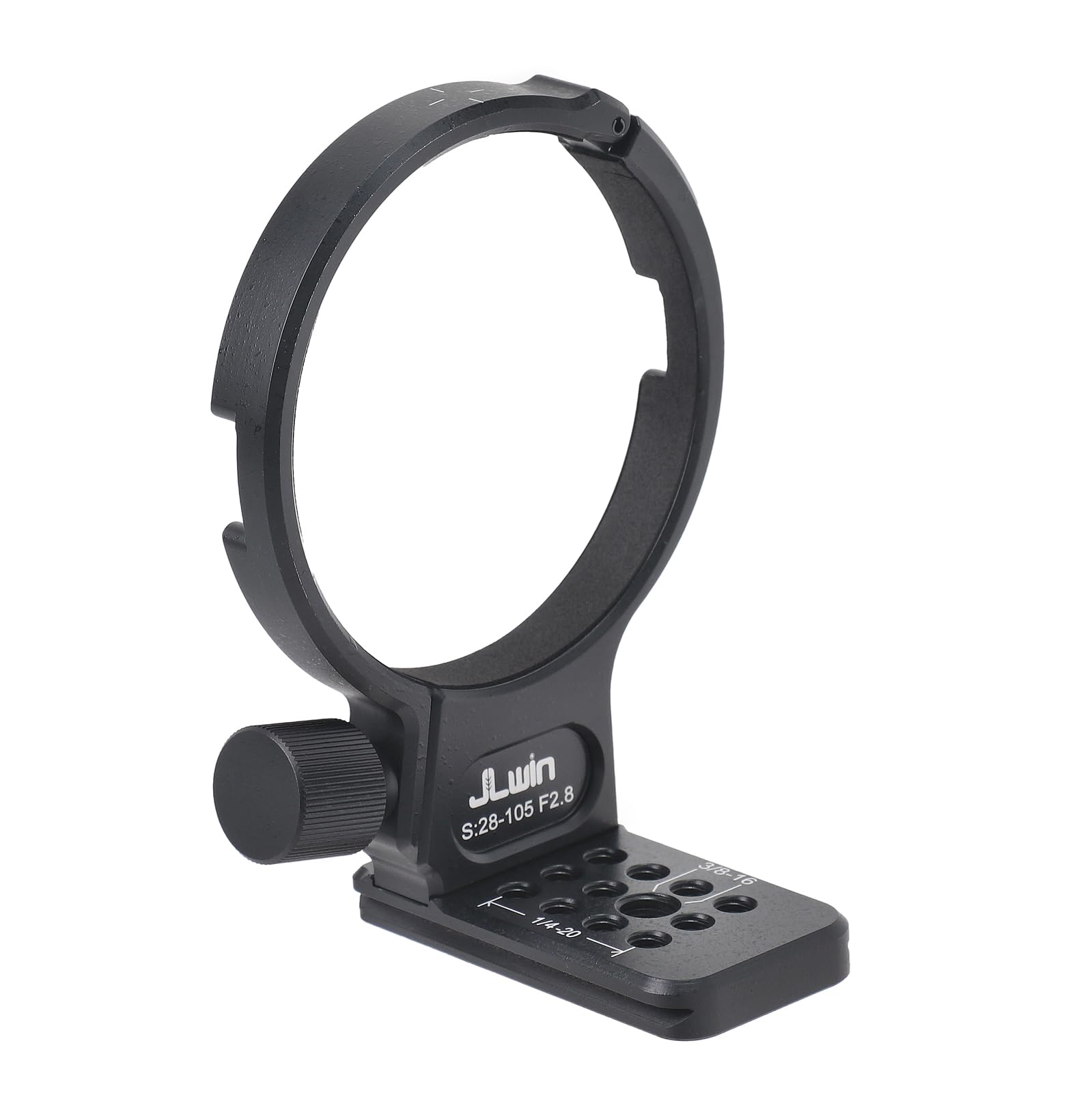 FocusFoto Metal Tripod Collar Mount Ring 82mm for Sigma 28-105mm F2.8 DG DN Art Lens for Sony E-Mount L-Mount, Bottom with 1/4