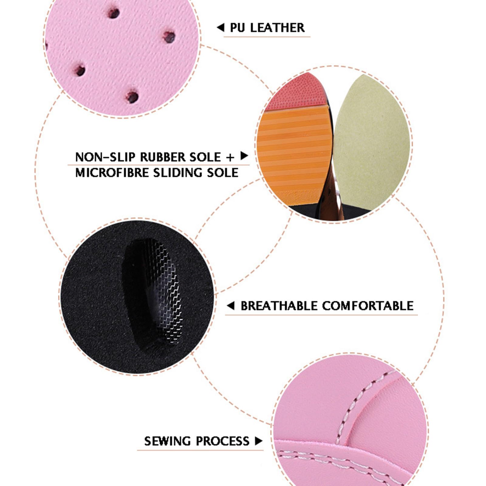 JiuQing Zapatos De Bolos Mujer Zapatos De Entrenamiento De Interior con Suela Deslizante Transpirable