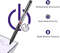 Vista 6 de Uogic Bolígrafo para Microsoft Surface, 4096 Lápiz óptico de rechazo de palma con sensibilidad a la presión, para Surface Pro