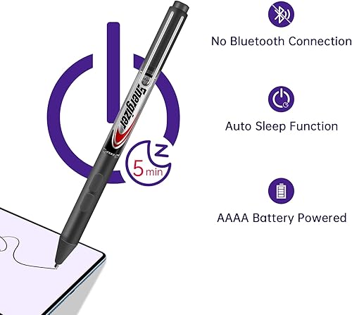 Miniatura 6 de Uogic Bolígrafo para Microsoft Surface, 4096 Lápiz óptico de rechazo de palma con sensibilidad a la presión, para Surface Pro (677+8910X Gen),