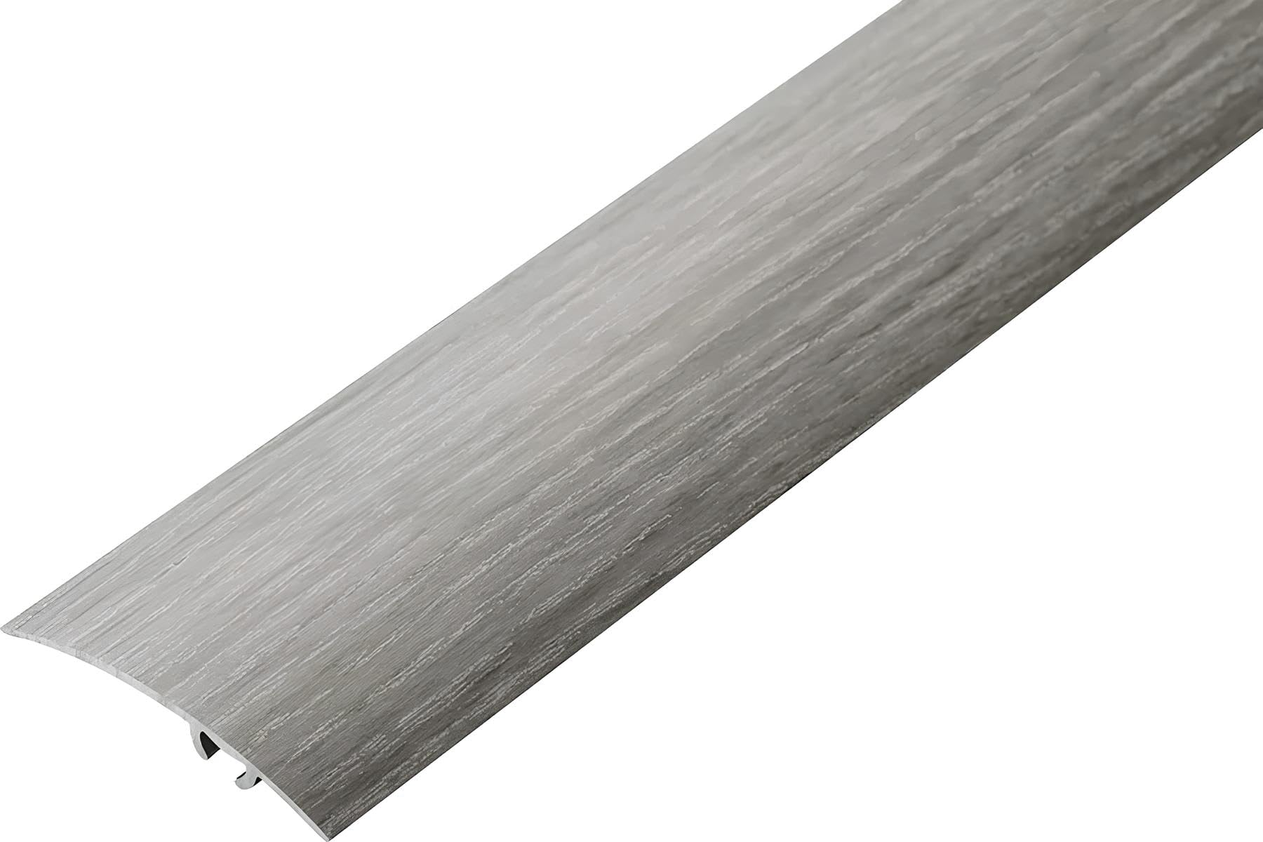 TMW Profiles Aluminium Wood Effect Transition Strip Carpet Cover 47x930mm (3.05ft) Door Floor Threshold 5in1 Installation (Manila Oak)