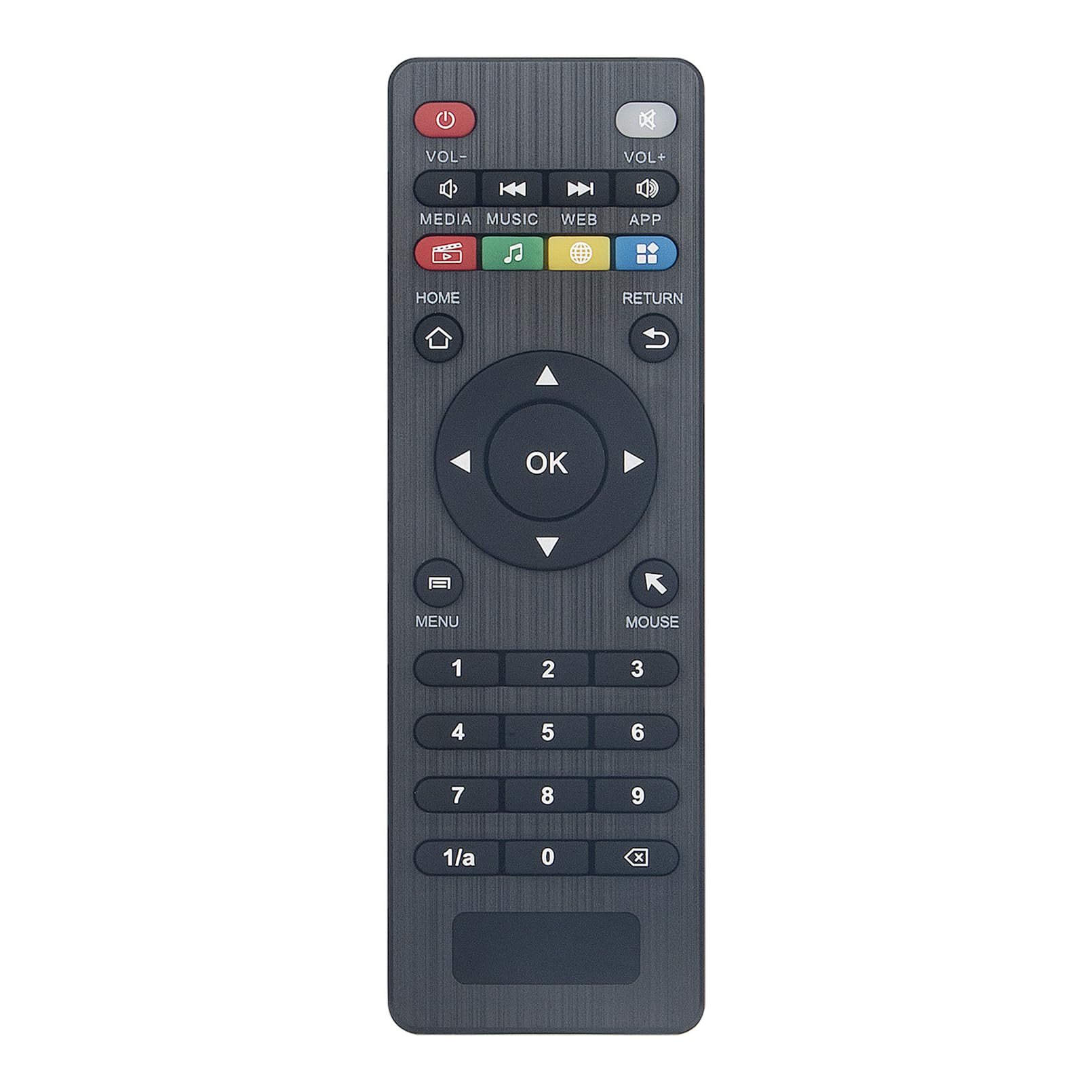 ECONTROLLY X31-218 Replacement Remote Control Compatible with Amlogic Android Smart TV Box U7 T95X S905X S905W CS918 MXV Q7 Q8 V88 V99 4K TV Box