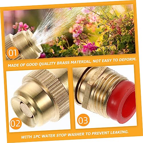 ORFOFE 5 Unidades Bocal Pulverizador De Mangueira De Lavagem De Carro Pulverizador De Bico De Mangue