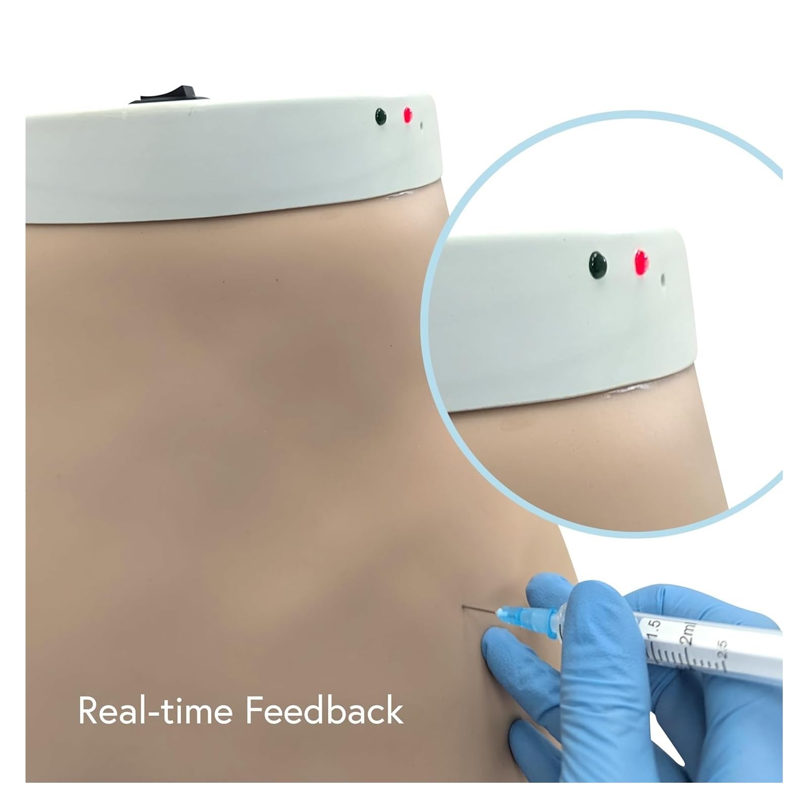 Manikin Model Teaching Model,Hip Injection Training Simulator,Hip Injection Training Model,Half-Transparent Buttock Muscle Injection Practice Model,Buttock Muscle Injection Practice Simulator