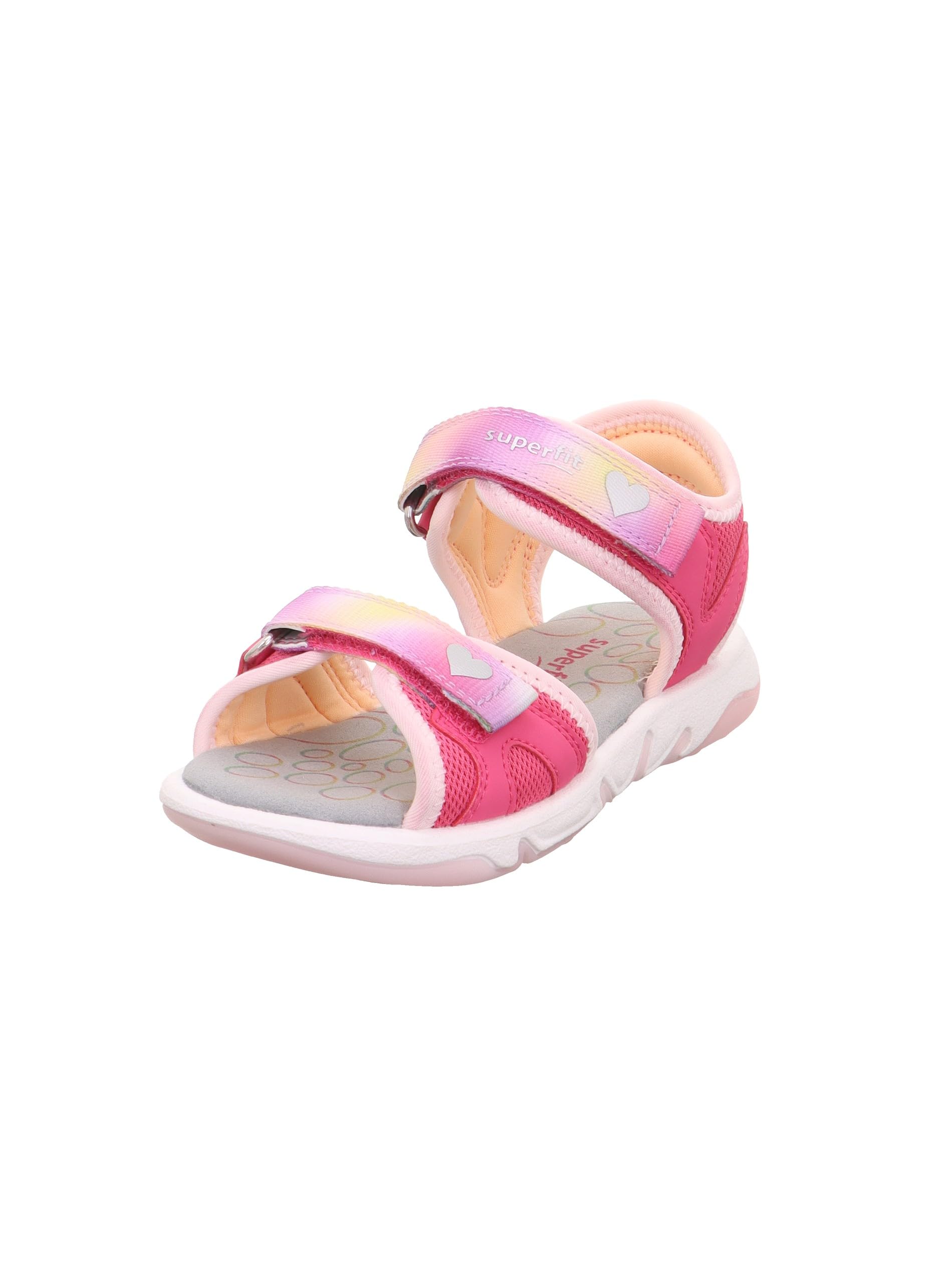 Superfit Pebbles Girls Sandal, Pink Pink 5500, 8.5 UK Child
