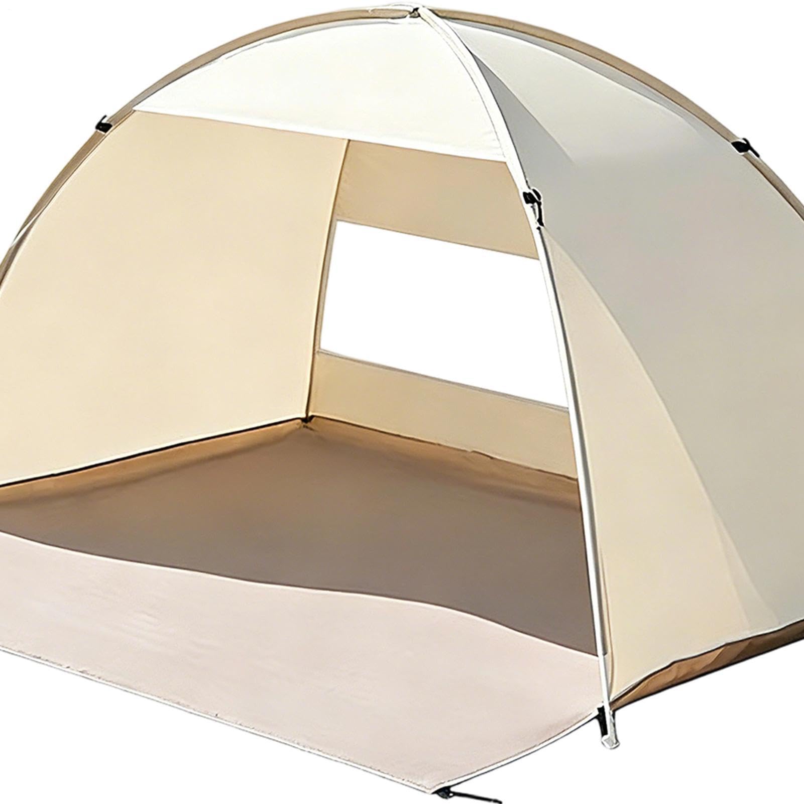 da Spiaggia Solare Portatile con Montaggio Facile | Tenda Parasole per 3-4 Persone Campeggio Giardino Picnic Famiglia Pesca Viaggio Trekking