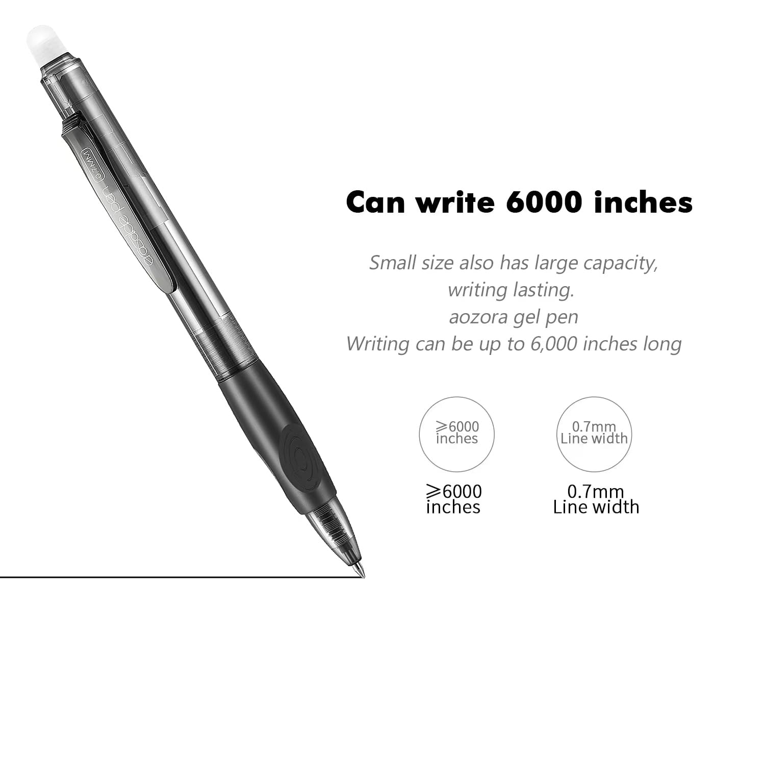 Aozora Pens Bulk 30 Pack Blue Click Pen No Bleed Botswana 9 thumbnail image