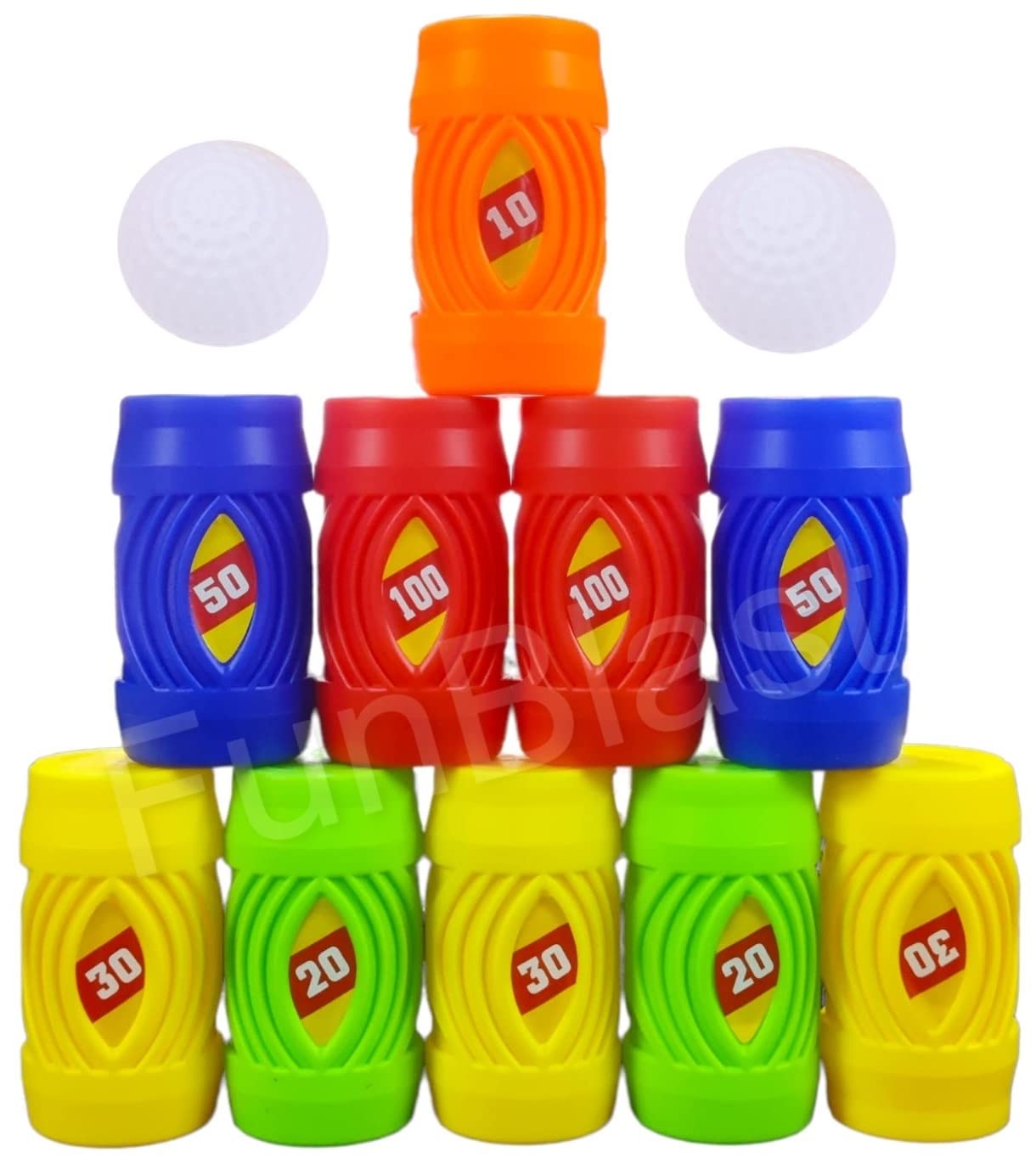 FunBlast Target Bowling Hit and Throw Play Set Toys for Kids – 10 Bottle Can and 2 Balls Fun Activity Play Toys, Indoor and Outdoor Game for 3+ Years Kids, Boys (B0BGF4TQKX) Amazon Price History, Amazon Price Tracker