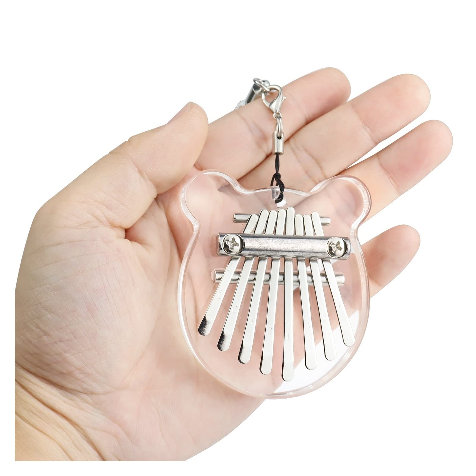 początkujących kalimba Akrylowa Kalimba Z 8 Tonami Kciuka