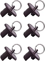 Vista 22 de Kit elástico de 3 piezas, reemplazo general de puerta enrollable para exteriores/puerta de persiana enrollable interior (beige)