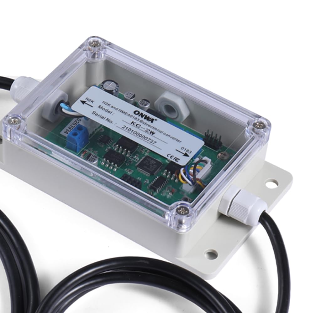 ONWA KC-2W NMEA2000 e NMEA0183 Bidirection Converter NMEA0183 al convertitore N2K KC-2W con modulo with WiFi (NMEA2000 And NMEA0183 Converter)