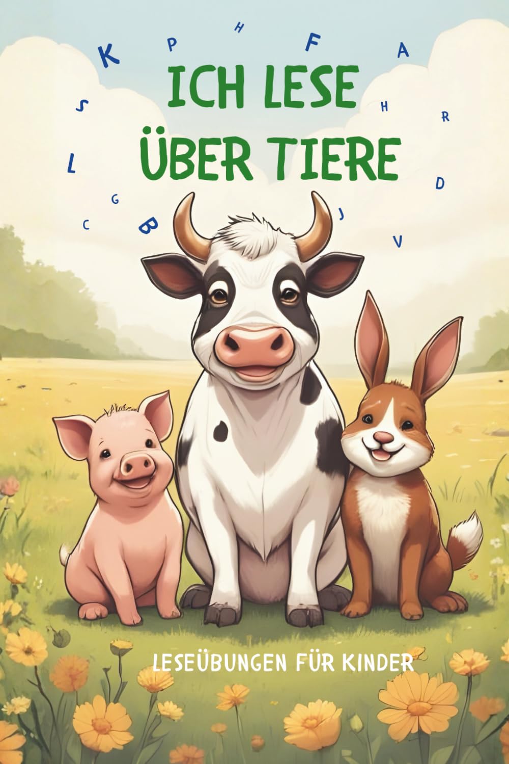 „Ich lese über Tiere“ Lesehilfe für Kinder ab 5 Jahren: Worterkennung, Silbenverständnis, Satzlesen und Lesefluss