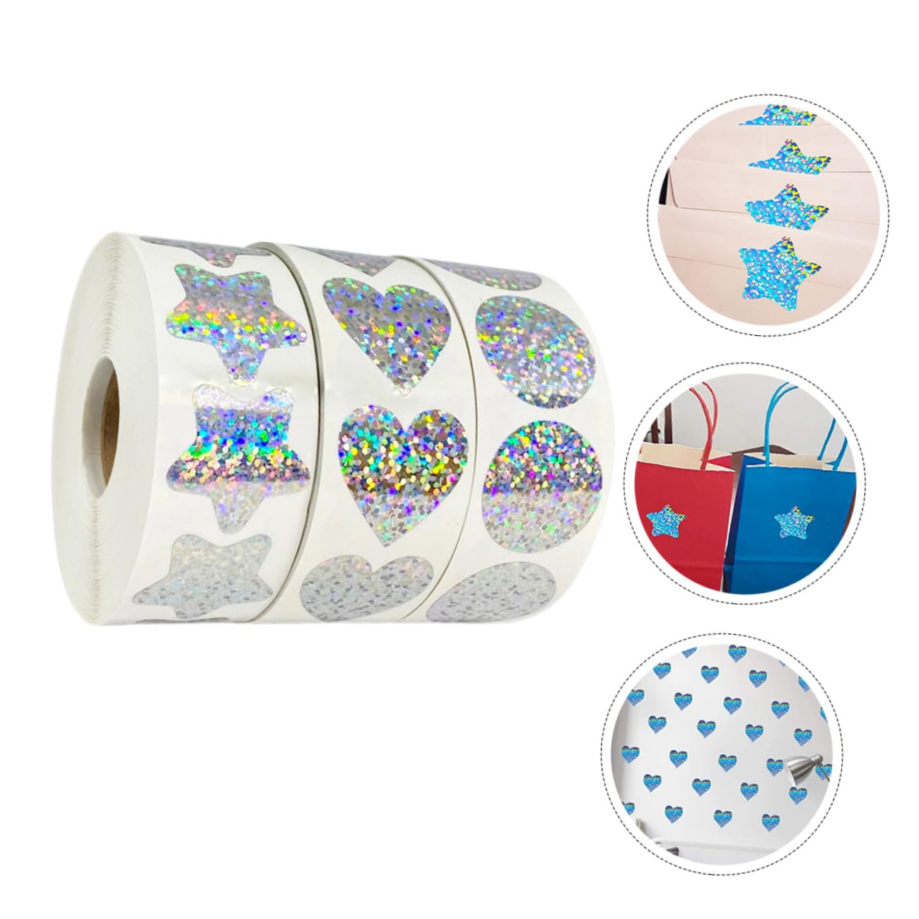 ARTIBETTER 3 Ensembles Autocollants De Récompense Autocollants Scolaires Pratiques Étiquettes Décoratives Étanches 3 Rouleaux*3