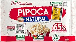Pipoca de Micro-Ondas da Magrinha Natural 90G