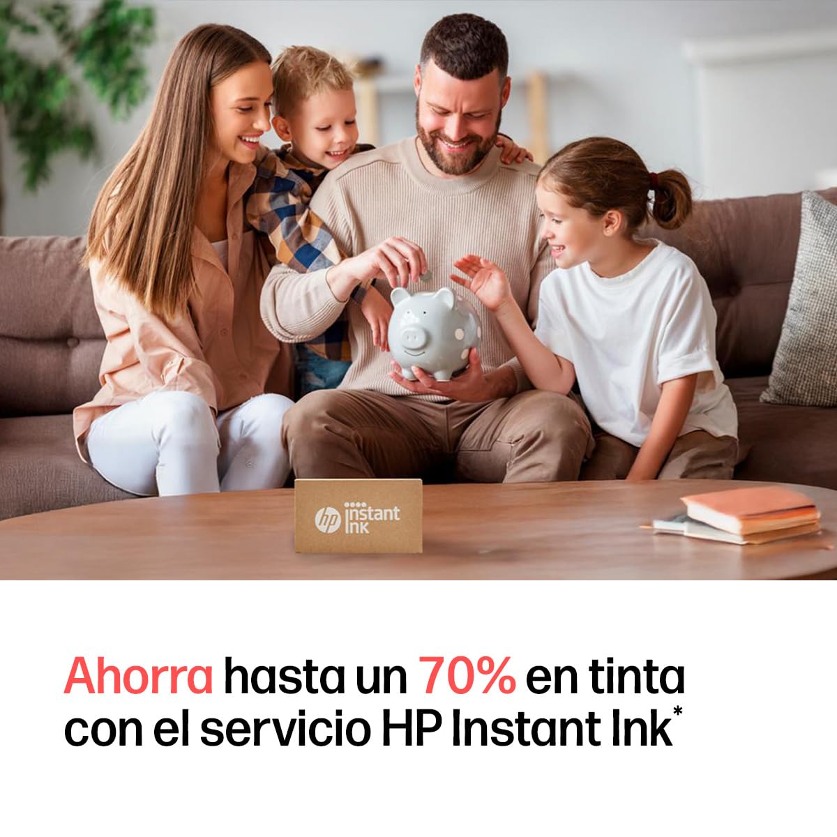 HP Envy 6520e 714N9B, Impresora multifunción de inyección de Tinta A4 a Color, impresión a Doble Cara automática, hasta 10 ppm, Conexión Wi-Fi, USB 2.0, ADF, fax, 3 Meses Instant Ink