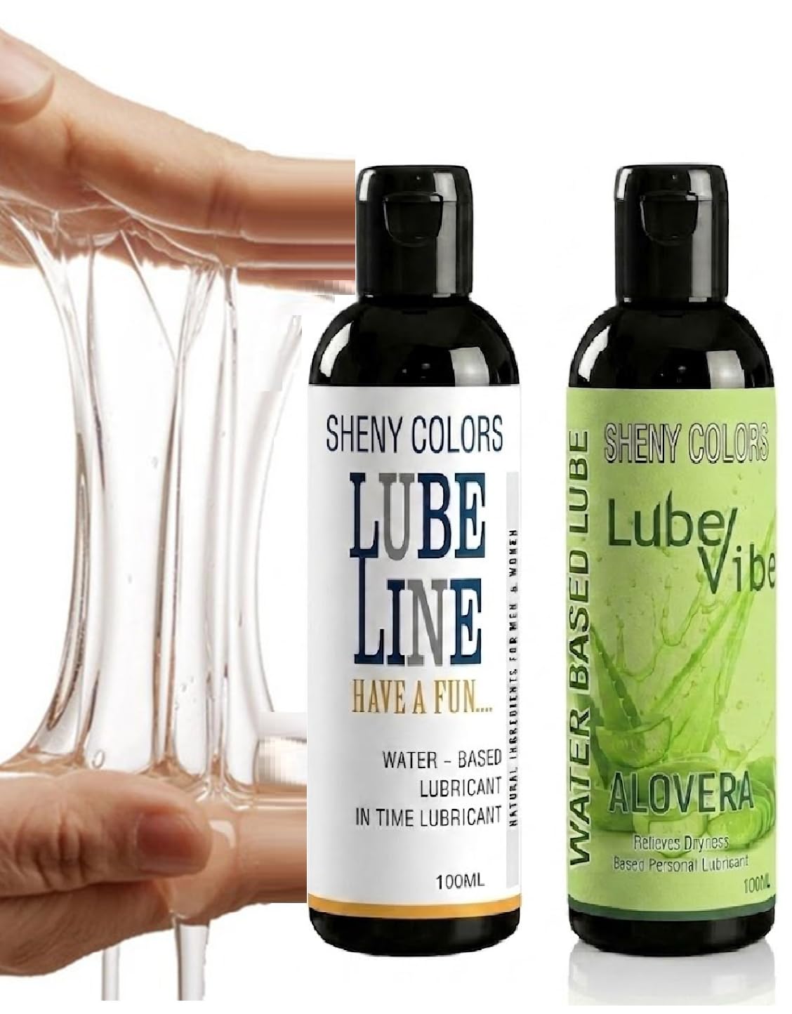 Smooth Glide Water Based Intimate Lubricant with Aloe Vera Extract 100ml Pack of 2-image-25