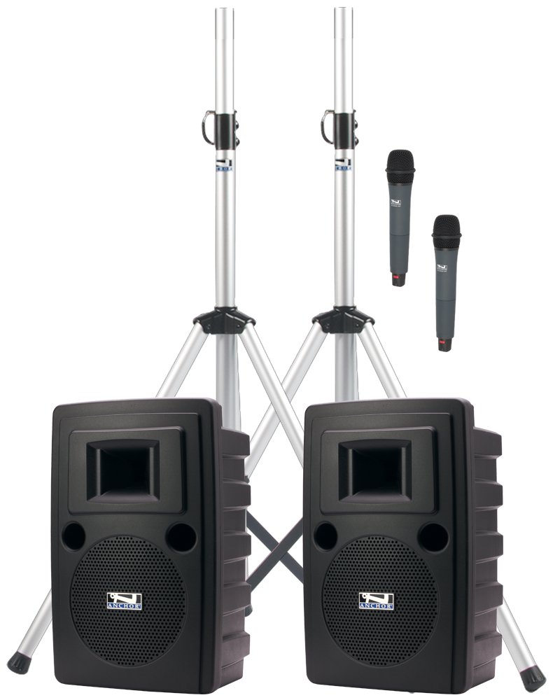 Anchor Audio Liberty Deluxe AIR Dual Package with Wireless AIR Companion Speaker and Two Wireless Microphones