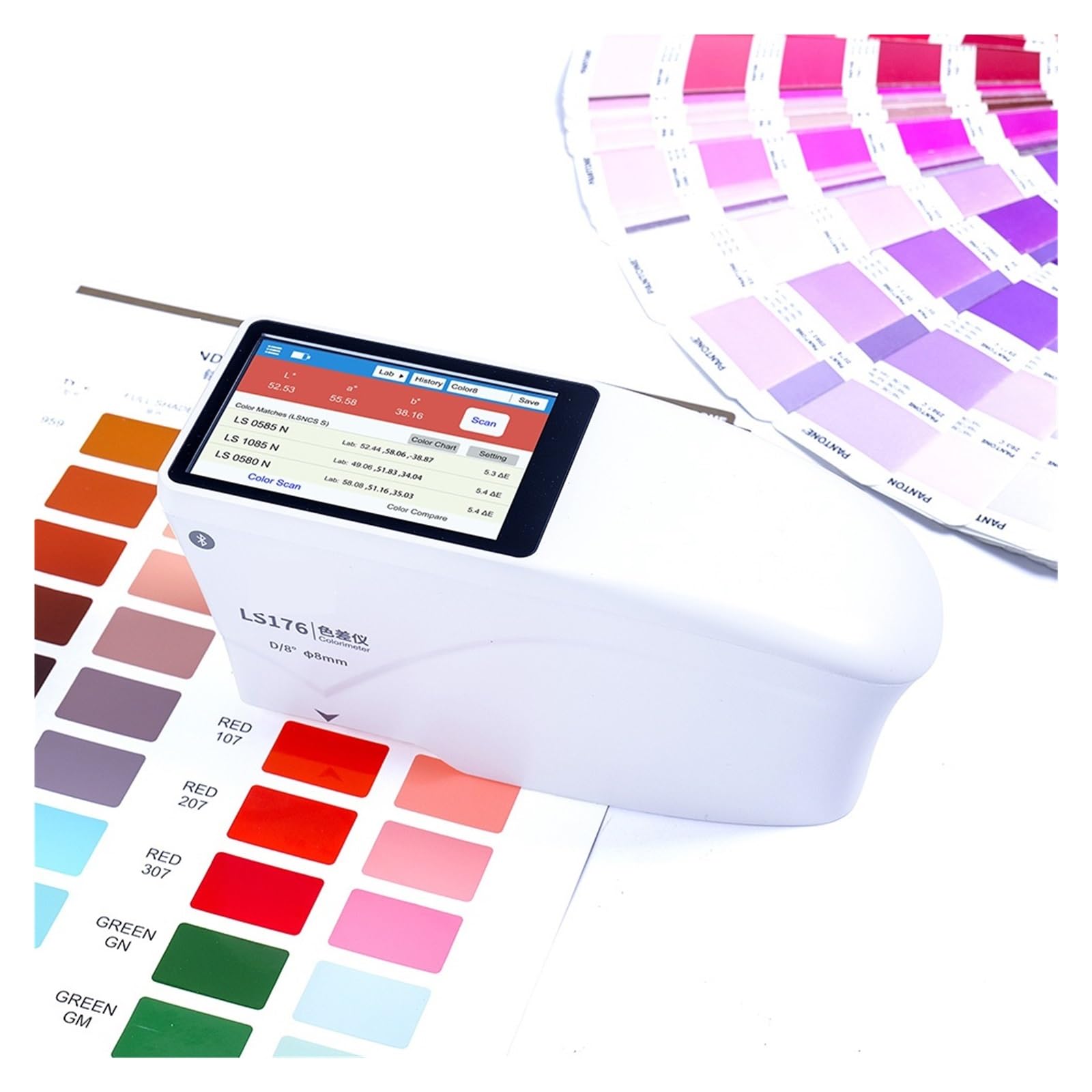 Colorimeters, Whiteness Meter Color Measuring Device Handheld Colorimeter Spectrophotometer