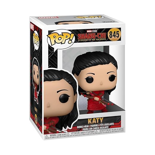 Funko Pop Marvel: Shang Chi And The Legend Of The Ten Rings - Katy With Bow, Multicolor, Standard