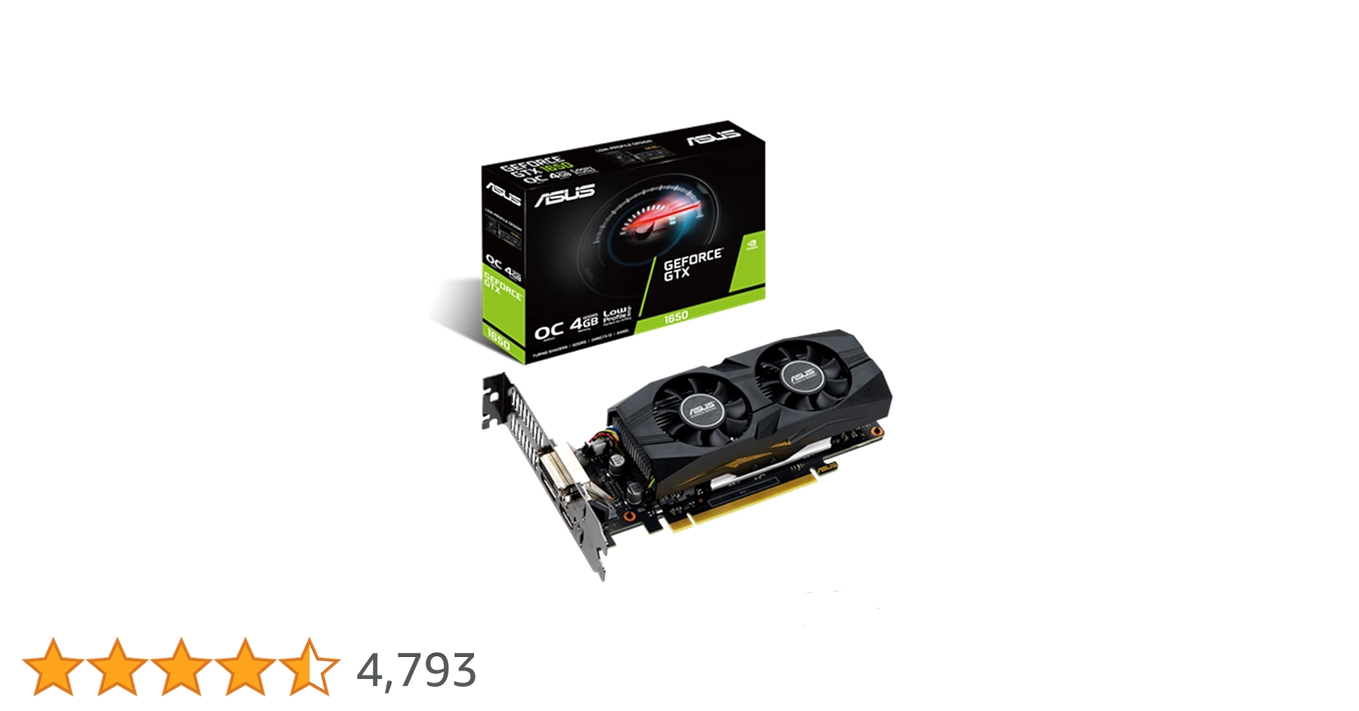 グラフィックボード・グラボ・ビデオカード ASUS GeForce GTX 1650 4GB Amazon | ASUS NVIDIA GTX 1650 搭載 シングルファンモデル 4G