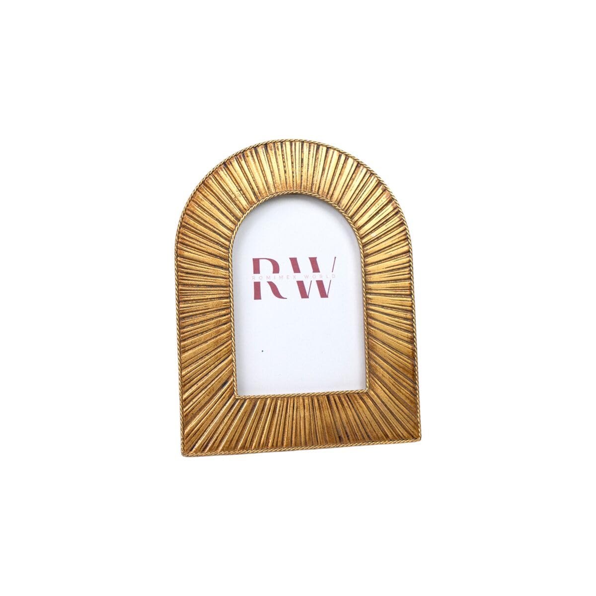 Romimex Photo Frame Gold Resin 2 x 15 x 10 cm