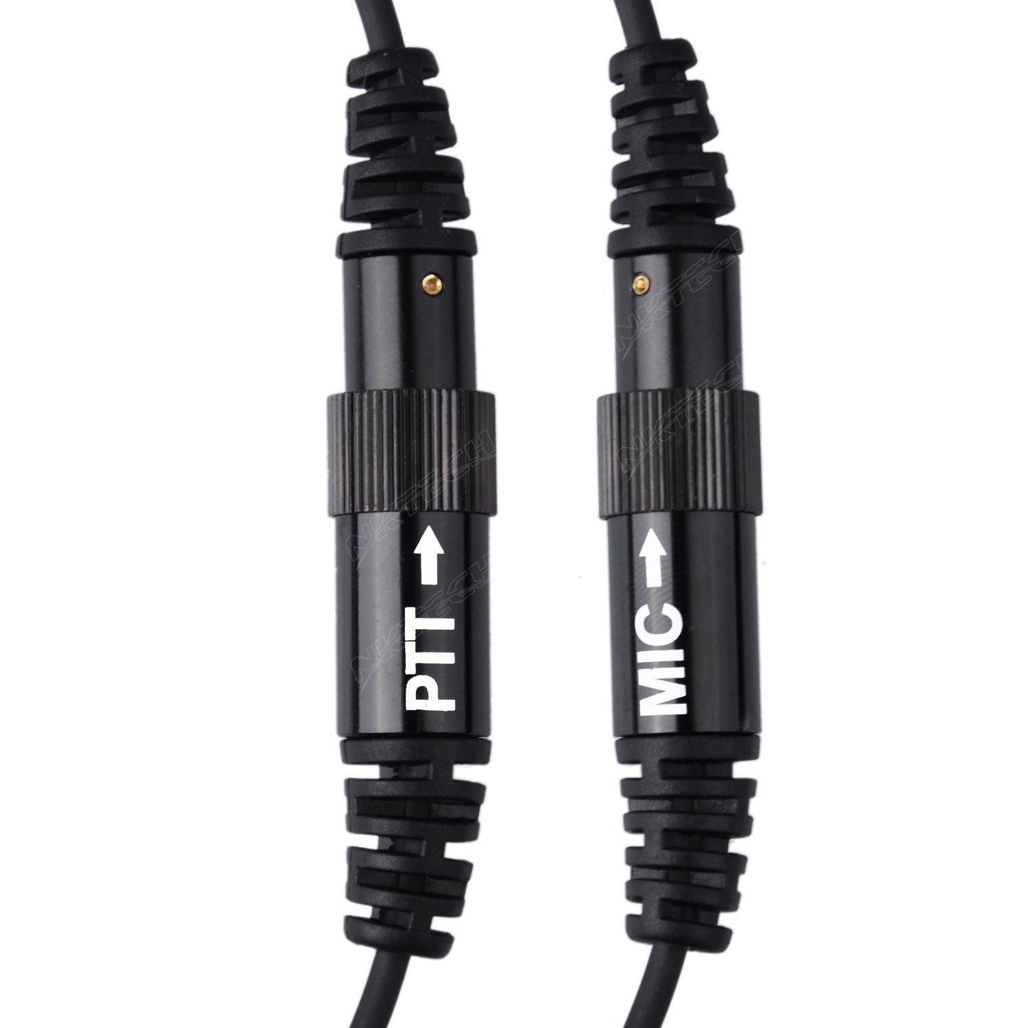 NK-H3 - Auricolare con microfono per casco da moto e bici, con microfono per Kenwood Walkie Talkie TK-208 TK-220 TK-240 TK-240D TK-248 TK-250 TK-260 TK-260G TK-270 BaoFeng UV-5R Wouxun PUXING