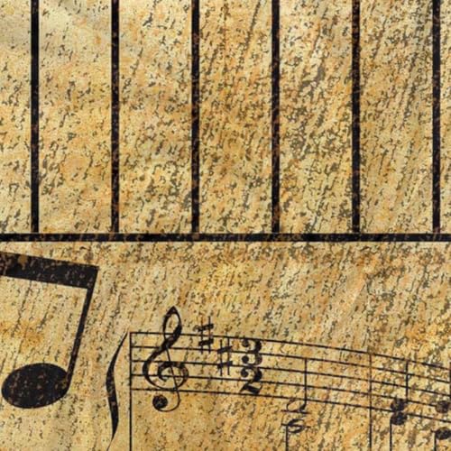 Piano Keyboard Notes Square Silk Scarf for Women Fashion Printed Satin Neck Silk Satin Bandana Lightweight Neckerchief Hair Wrap Scarves 23.6" x 23.6"3