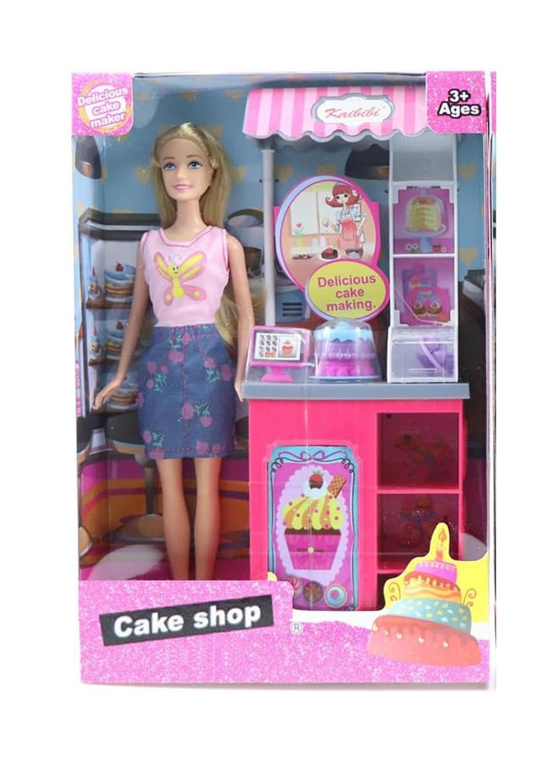 Hamleys Baby Ellie Ice Cream Doll Playset