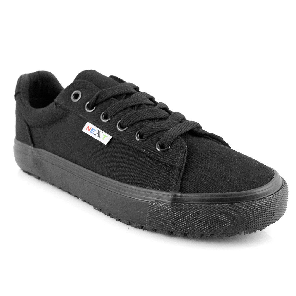 Laforst Next Gen Footwear Women's Christy 3327 Slip Resistant Sneaker, Black, 7