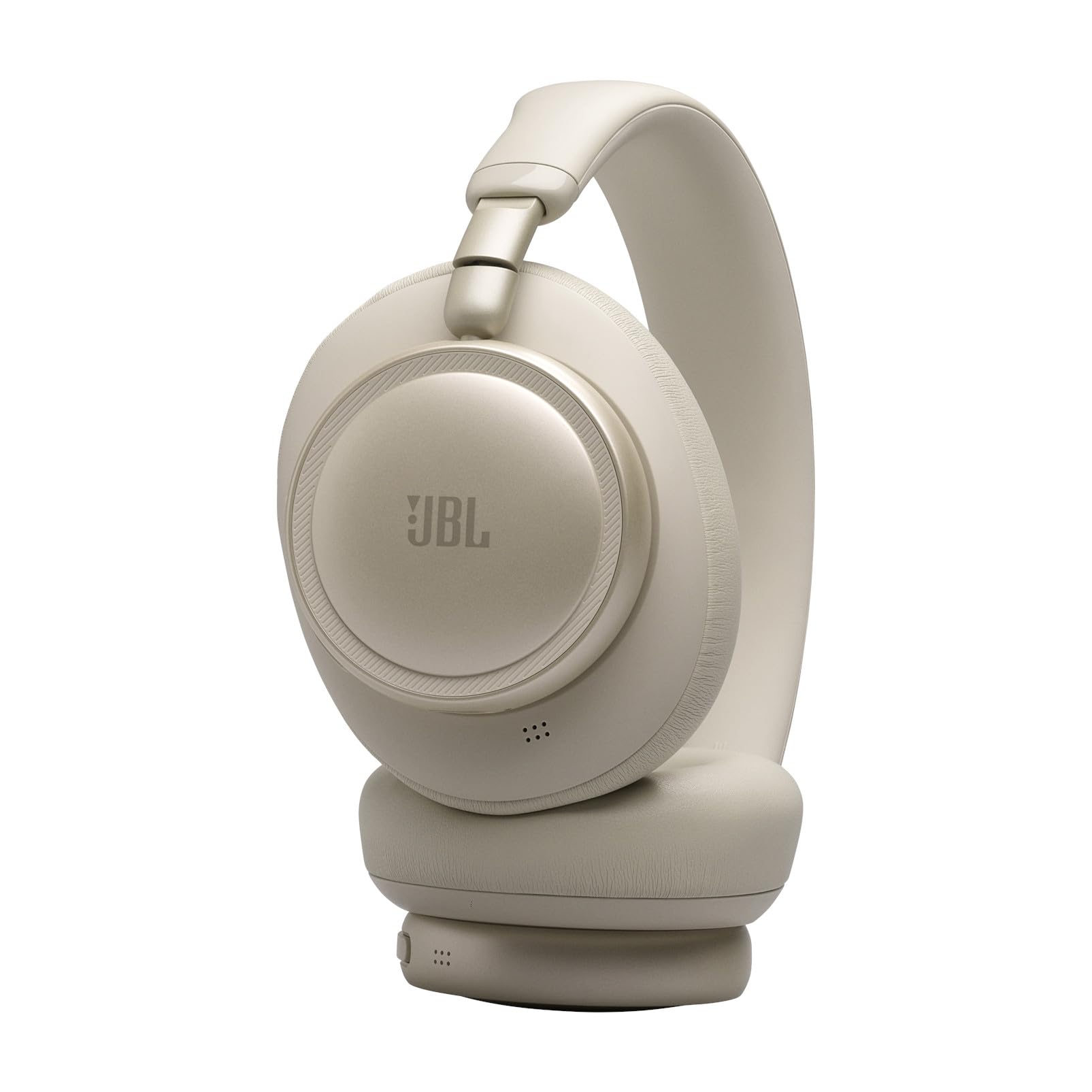 JBL Live 780NC Kabellose Noise Cancelling Over‑Ear‑Kopfhörer, Champagner | Bluetooth 6.0, Personalisierbar mit der JBL Headphones App, bis zu 80 Stunden, Spatial Sound und Hi-Res Audio
