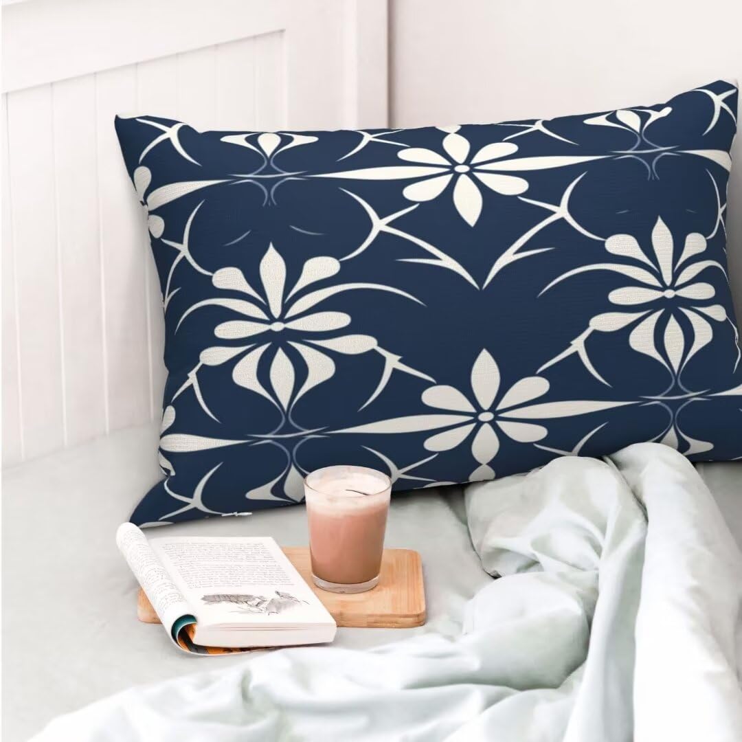 Samt Kissenbezug 70x90cm 2er Set - Bunte Deko Kissen Für Wohnzimmer & Sofa