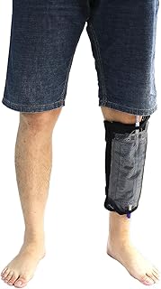 尿バッグカバー、内部固定クラスプ付きカテーテルドレーンバッグホルダー、クイックリリースバックル付きドレナージ太もも隠しポーチ1000ml/1500ml/2000ml 尿バッグに適しています [並行輸入品]