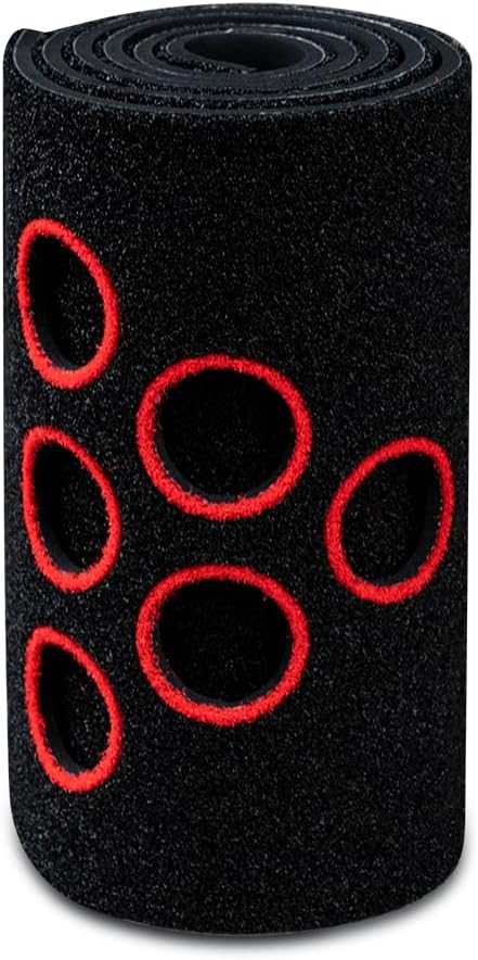 Premium Golf Pong Game Set – Includes Carry Bag, Putting Mat, 2 Adjustable Putters, 2 Golf Balls, 2 Bases, 12 Hole Covers - Fun Backyard Party Game