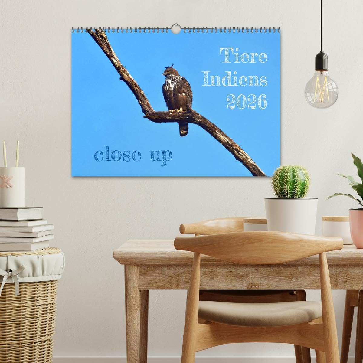 Tiere Indiens close up (Wandkalender 2026 DIN A3 quer), CALVENDO Monatskalender: Auge in Auge mit Wildtieren Indiens
