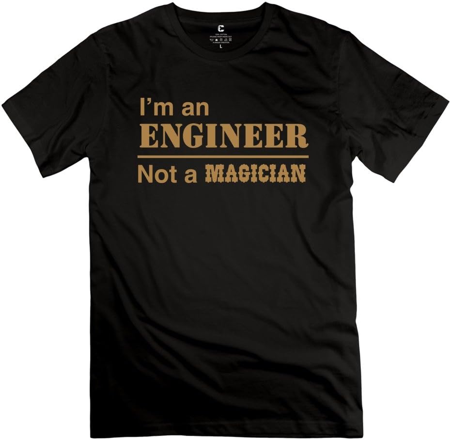 Onelifes Men's Heart Im Engineer Magician T-Shirt