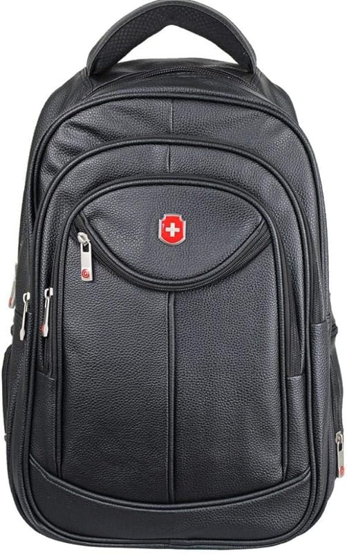 Mochila Executiva Pu, Swissland, Unissex, Black em oferta na Shopee Mochila Executiva Pu, Swissland, Unissex, Black em oferta na Shopee