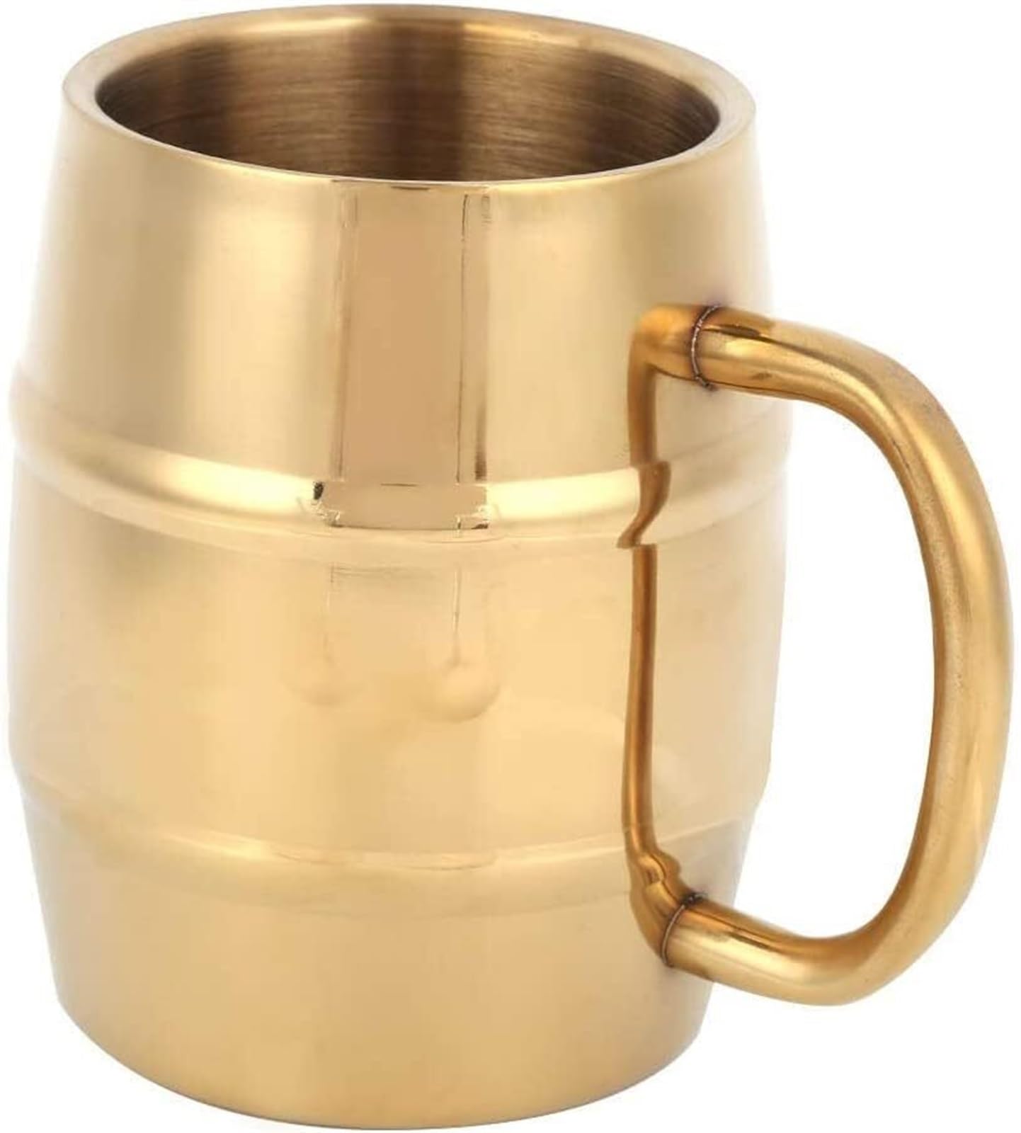Jarras de cerveza personalizadas Jarras, Jarras de cerveza, Jarras de cerveza, Taza de café Tazas de café Taza de agua de acero inoxidable de doble capa for el hogar Taza de cerveza de café Taza de té