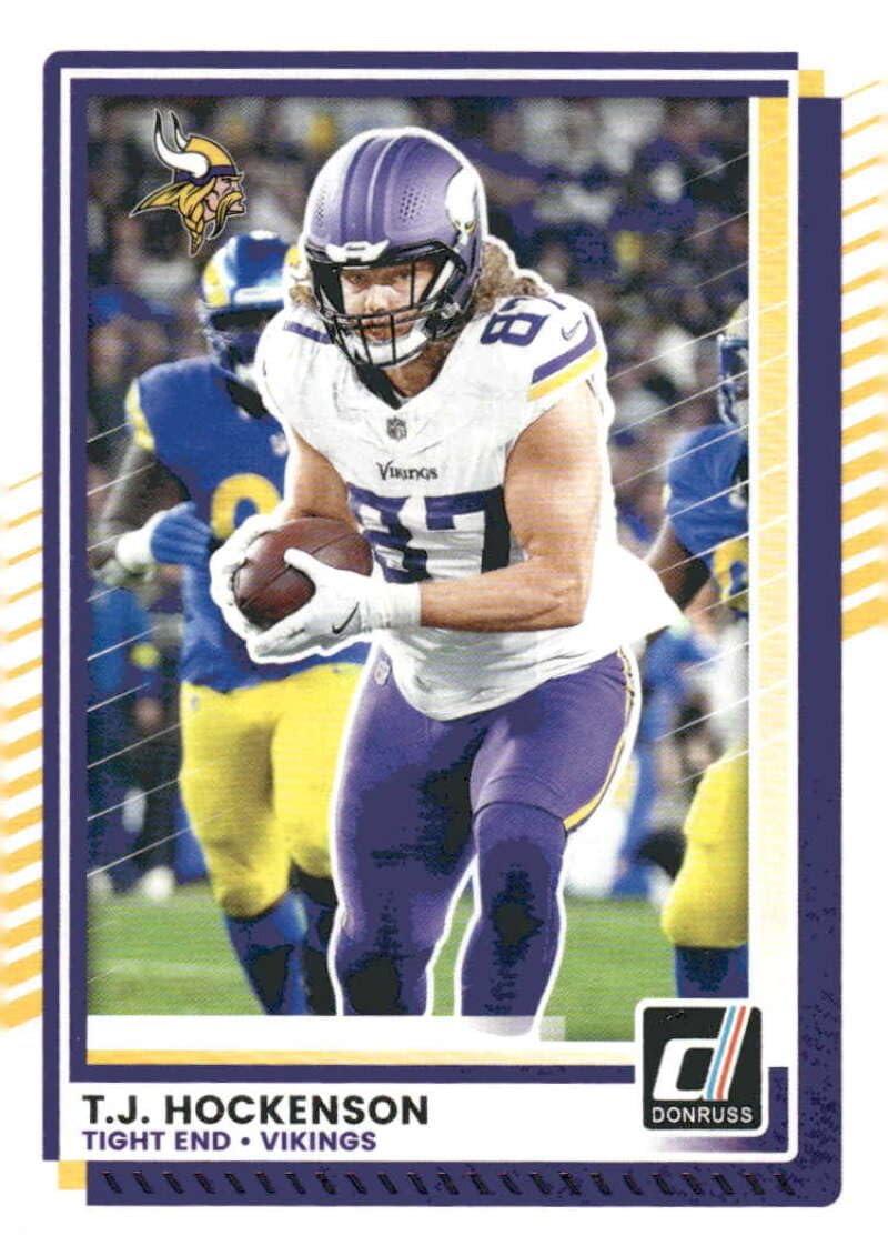 Amazon.com: 2025 Donruss #215 T.J. Hockenson Minnesota Football