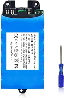 3000mAh Replacement Lithium-Ion Battery for Shark XFBT620 Battery, Compatible with Shark IX140 IX141 IX142 IZ140 IZ140C IZ141C IZ142 UZ145 Cordless Vacuum Cleaners