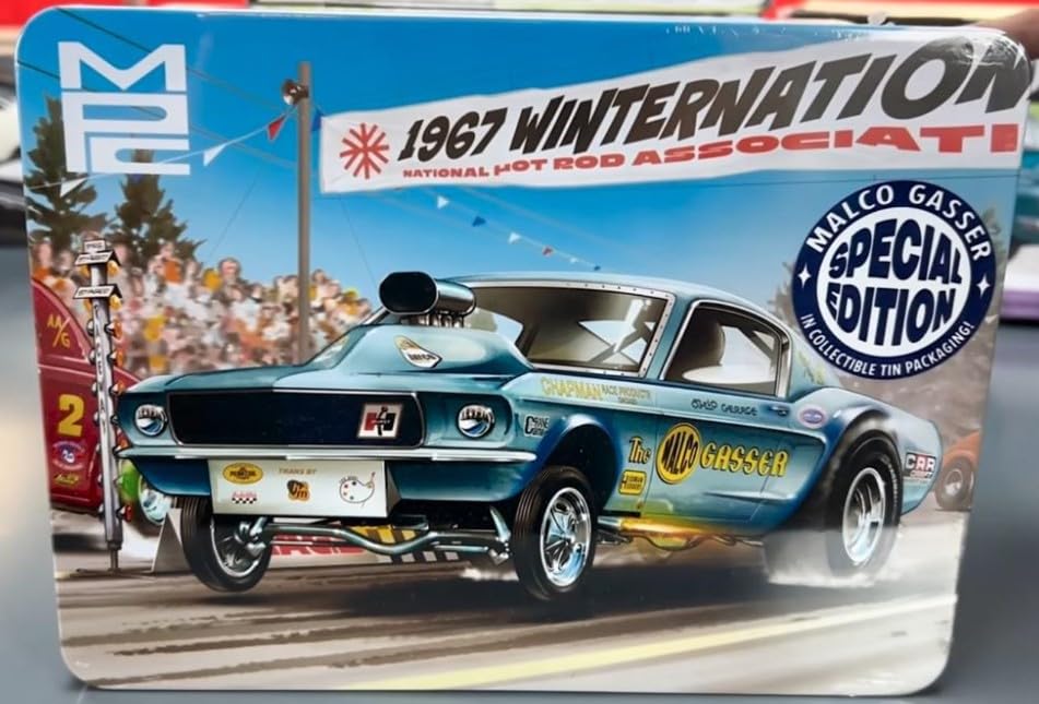 Amazon.com: MPC 1:25 Scale Ohio George Malco Gasser Mustang