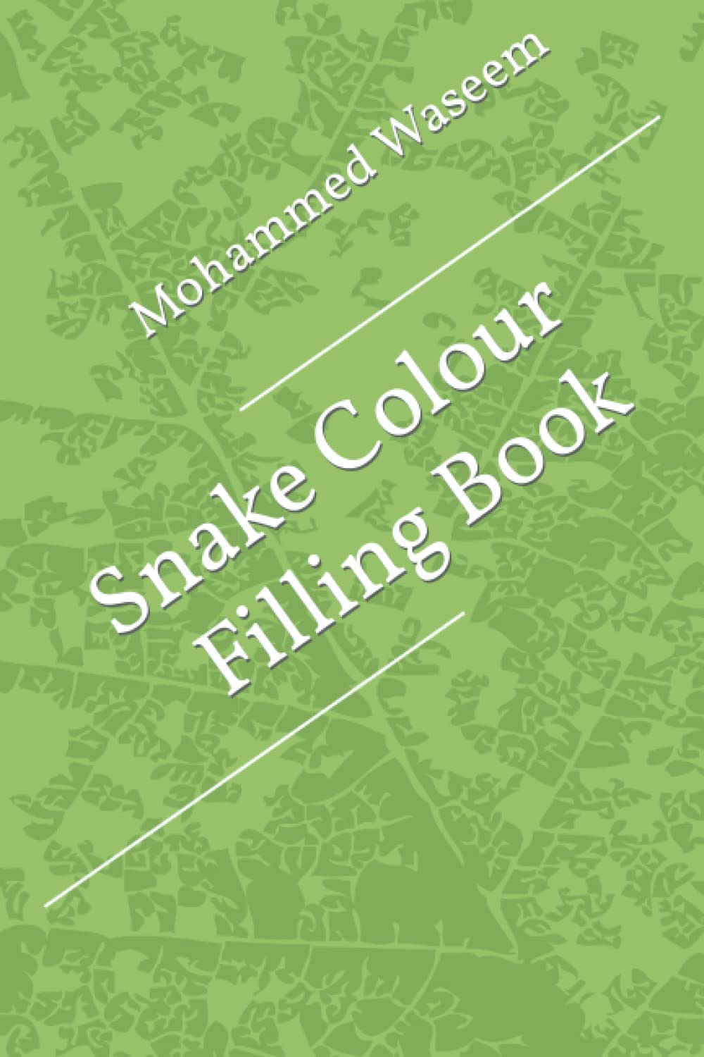 Snake Colour Filling Book