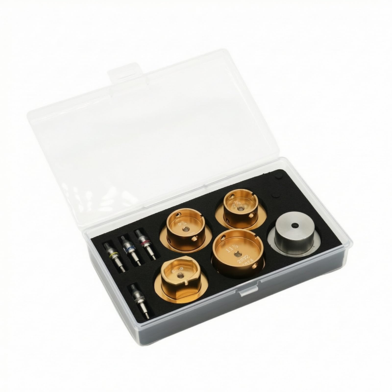 Gralara Herramienta Reparación Relojes con Estuche Completo Kit Herramientas Reloj Organizado Kit Reloj para Técnicos, Aficionados