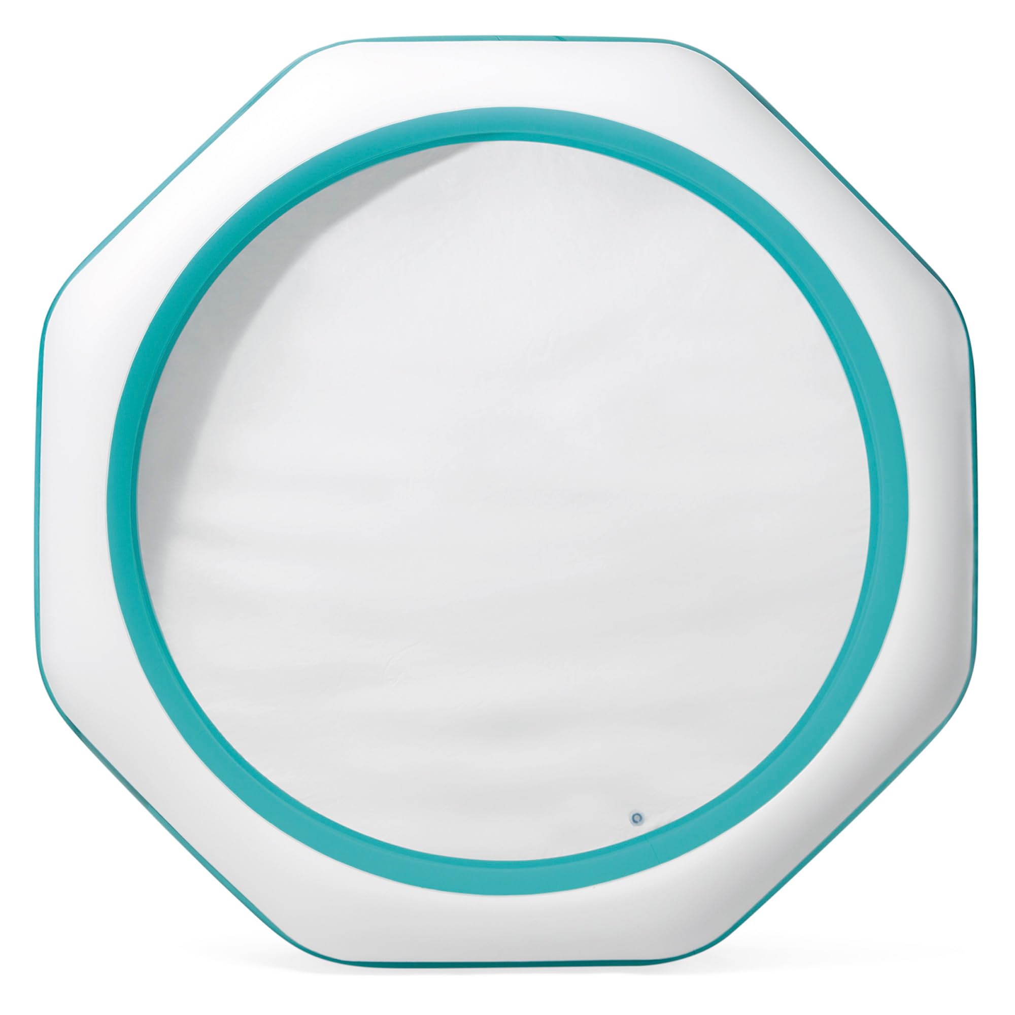 Intex Piscina Hinchable Familiar, Forma Octogonal, 254x254x56 cm, 999 litros, De Vinilo Resistente, 3 cámaras de Aire, Tapón desagüe, Incluye Parche reparación, Piscinas para niños, +6 años (58492)