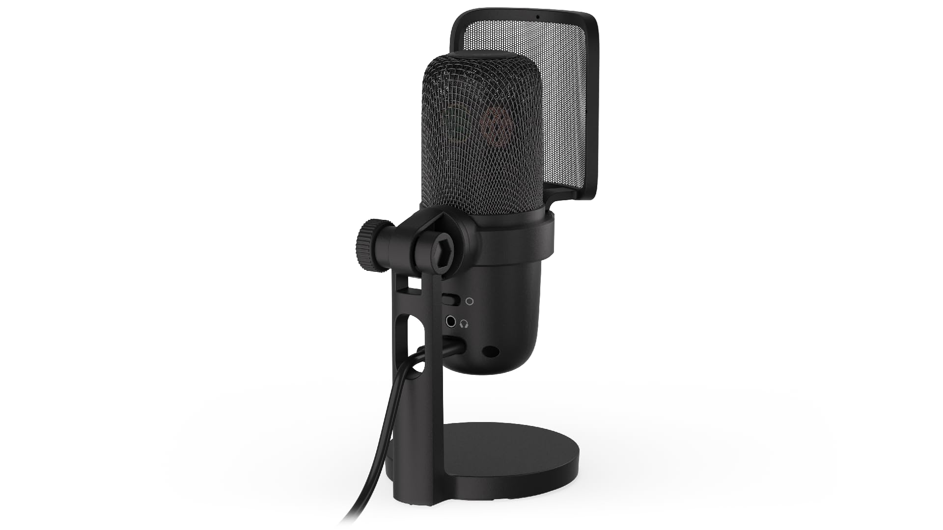 Krux Emote 2000S, Mikrofon USB typu Plug&Play, przełączanie między kardioidalną i dookólną charakterystyką kierunkową, regulacja głośności i wzmocnienia, dwa rodzaje filtrów, Mute | KRXC002